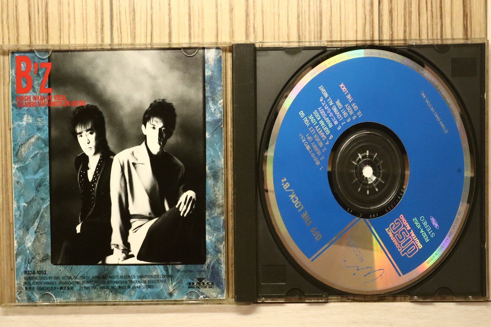 【新品】中國火 CD 国内盤CD☆ビーズ/B'z□ OFF THE LOCK 【R32A1052/4988017013748