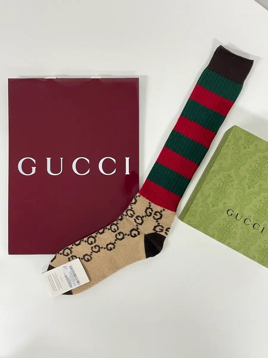 GUCCI ソックス　２点 グッチブランドソックス5点セット シャネル コットン 快適 ショート