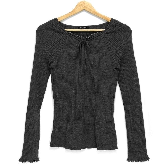 Burberry LONDON バーバリーロンドン 長袖セーター サイズ2 M レディース - グレー