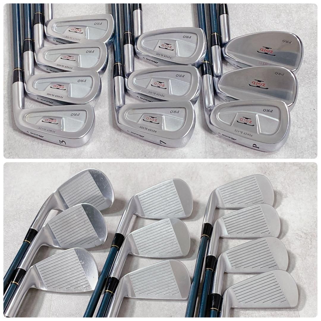 V791 ミズノ メンズ ゴルフ クラブ フルセット 16点 黒 初心者 練習