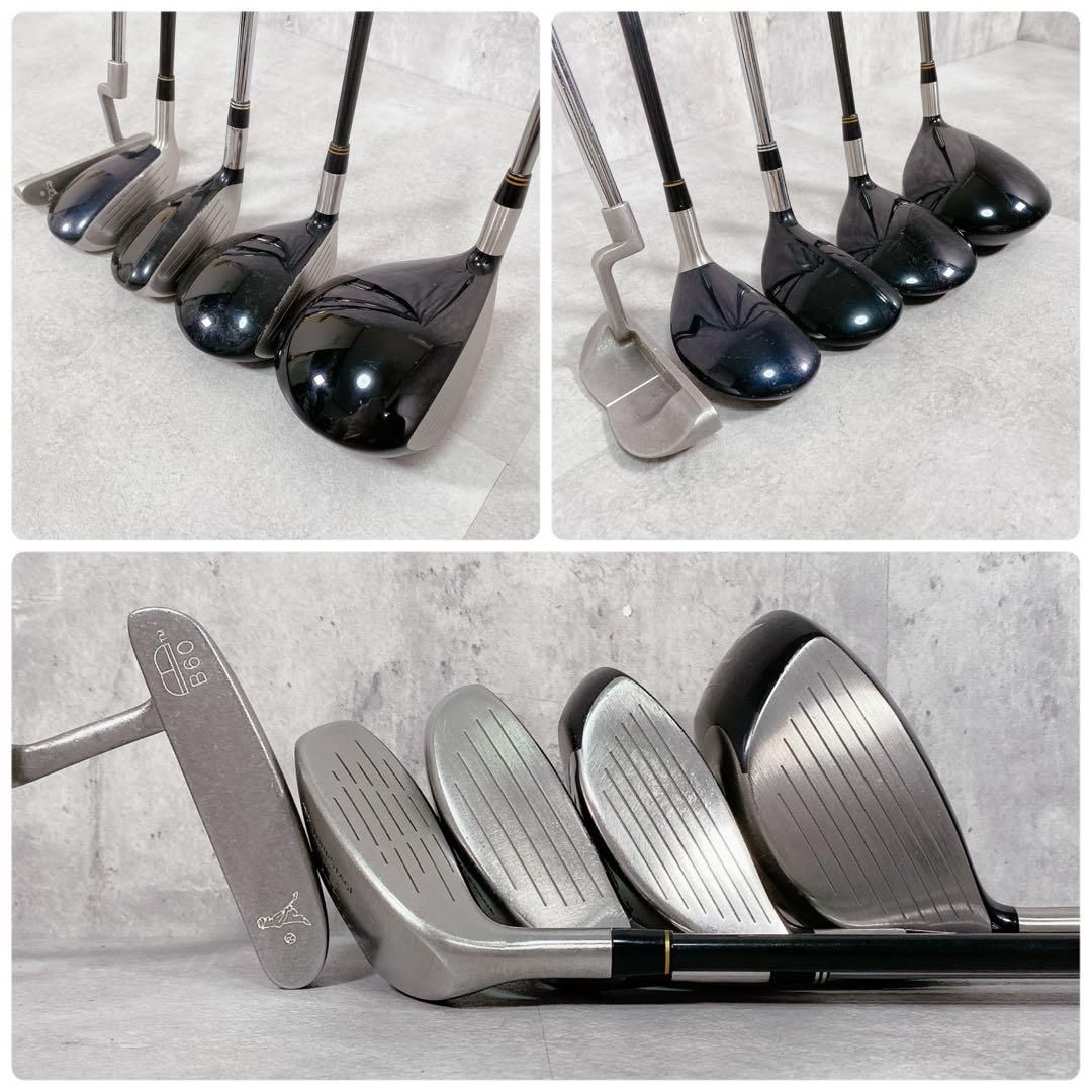 V803 ツアーステージ メンズ ゴルフ クラブ フルセット 黒 フレックスS