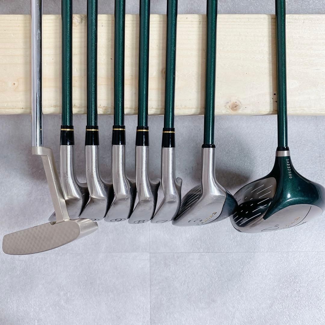 V800 ヤマハ レディース ゴルフ クラブ セット 初心者 チェック柄 女子