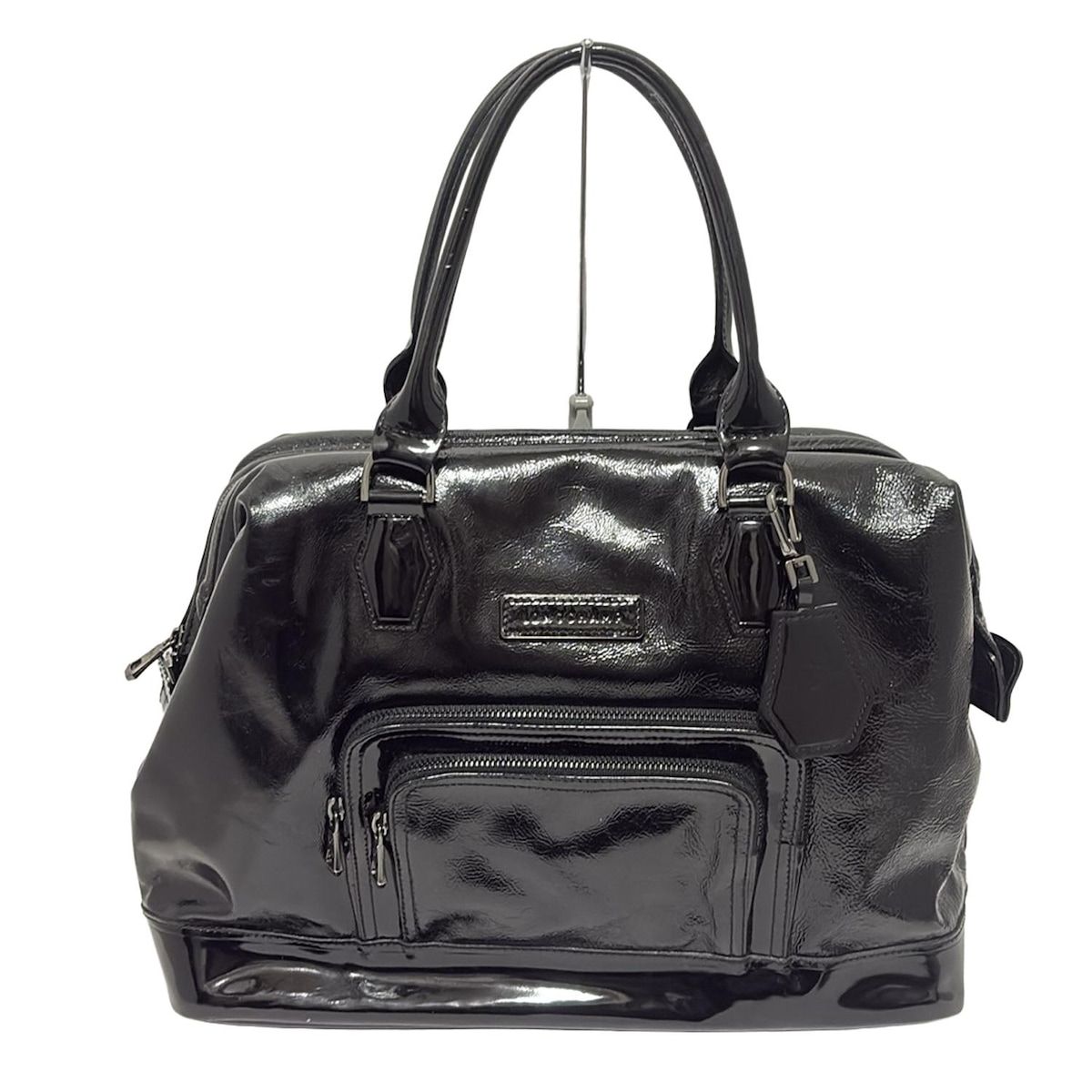 LONGCHAMP ロンシャン ハンドバッグ - 黒 レザー