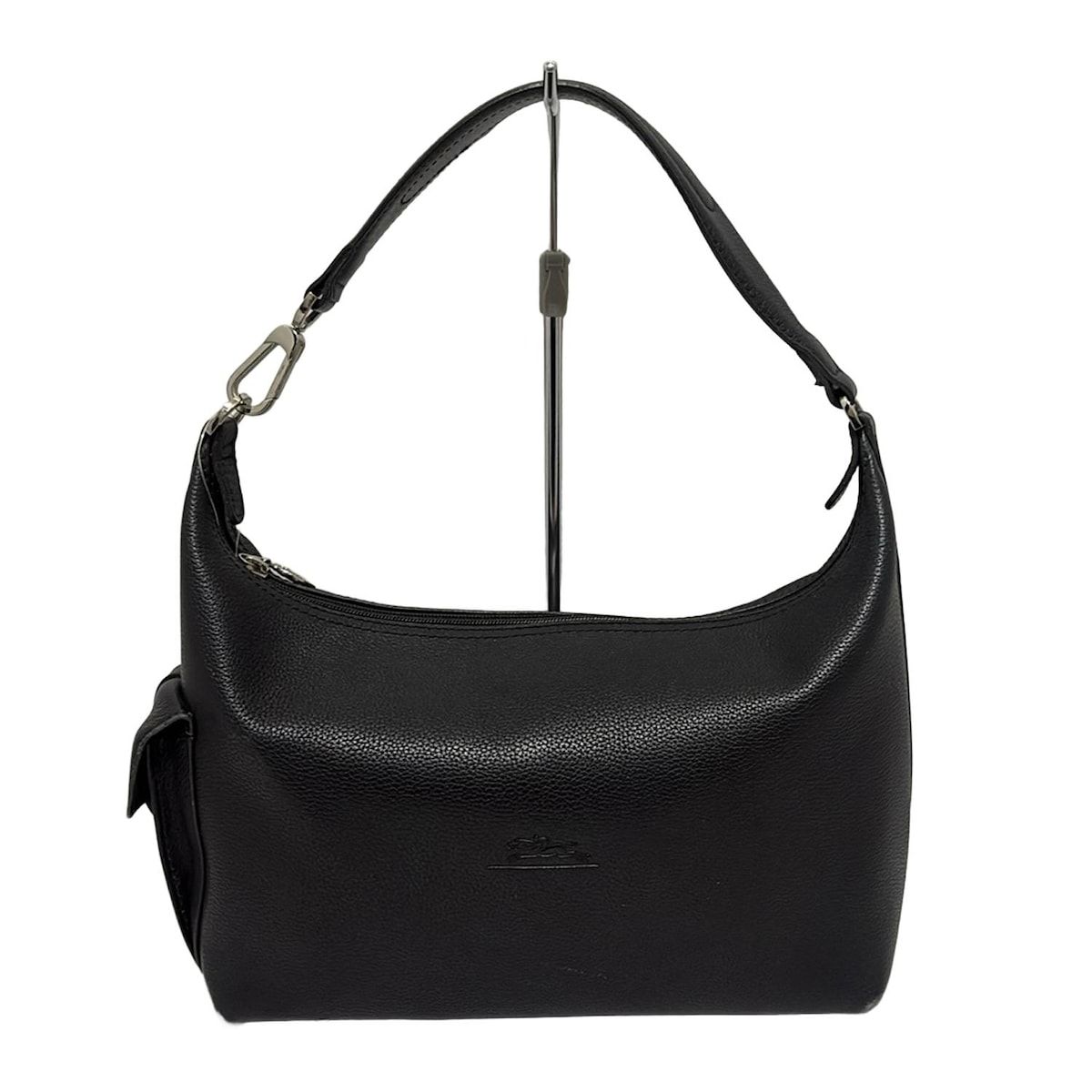 LONGCHAMP ロンシャン ショルダーバッグ - 黒 レザー