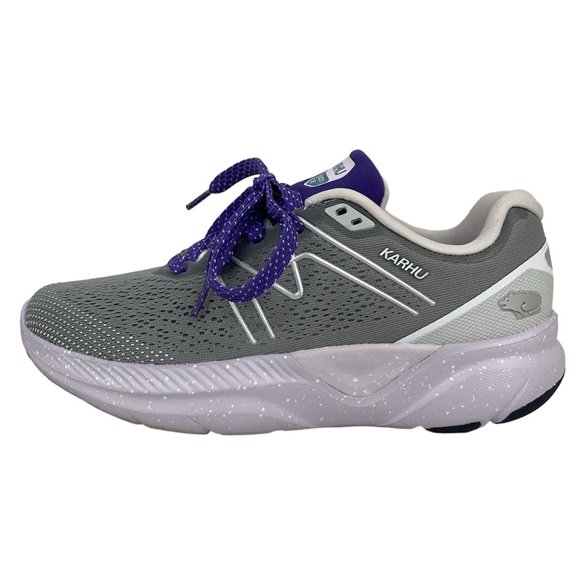 KARHU カルフ スニーカー US 7.5 レディース - グレー×ライトパープル