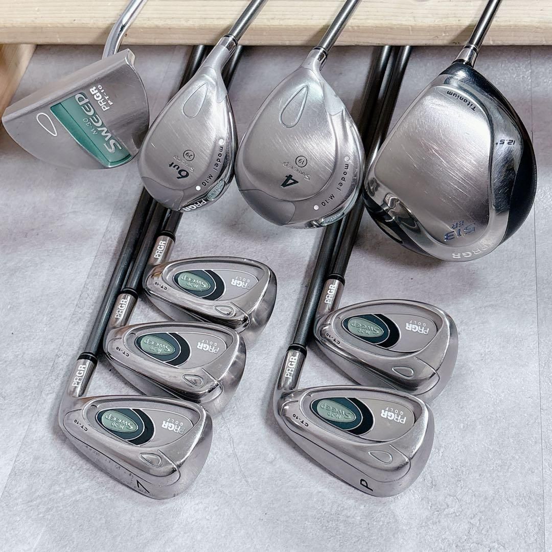 V809 PRGR Sweep レディース ゴルフ クラブ フルセット 入門 - メルカリ