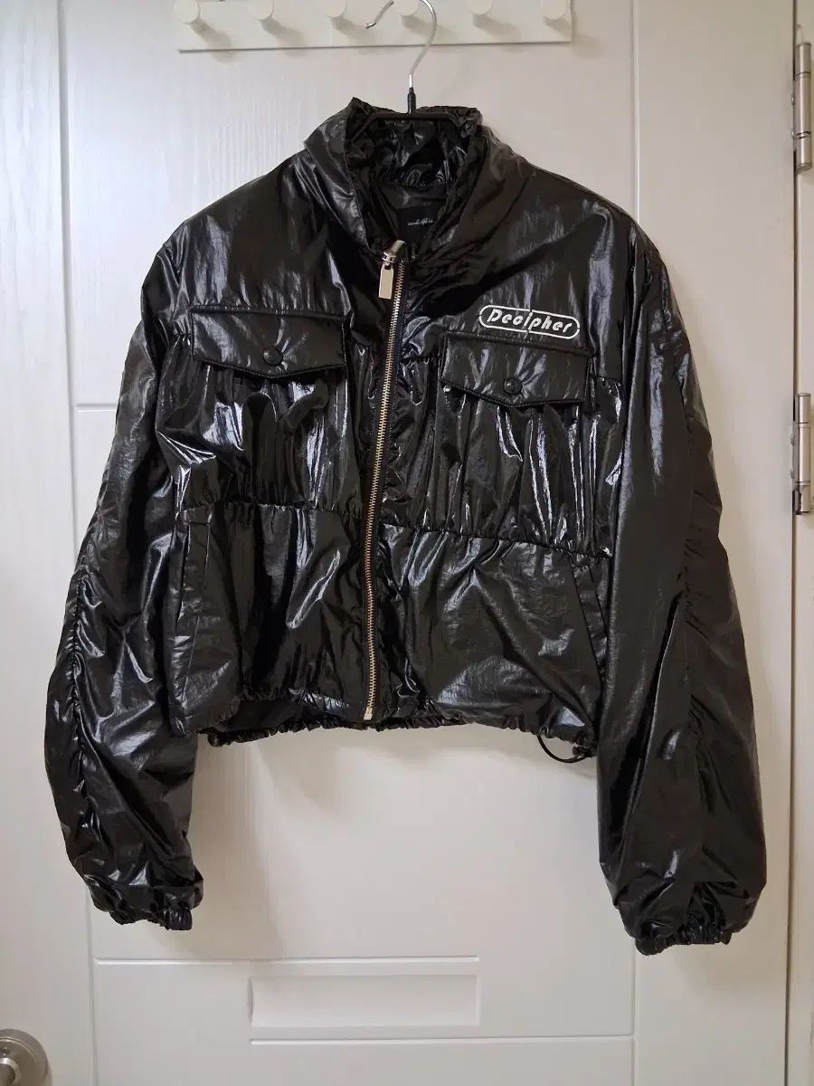 EGOIST シャーリング クロップド アウター