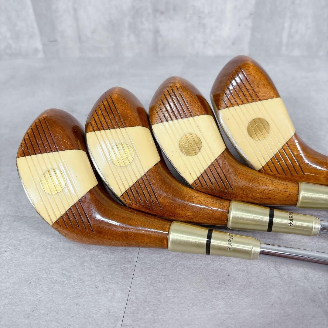 V698 ケネス・スミス ハンドメイド 木製 ウッド 4本セット - メルカリ