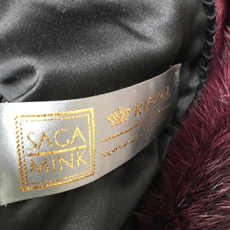 TG6857▽SAGA MINK/サガミンク*GOLDIN KARABELAS*マホガニーミンク 