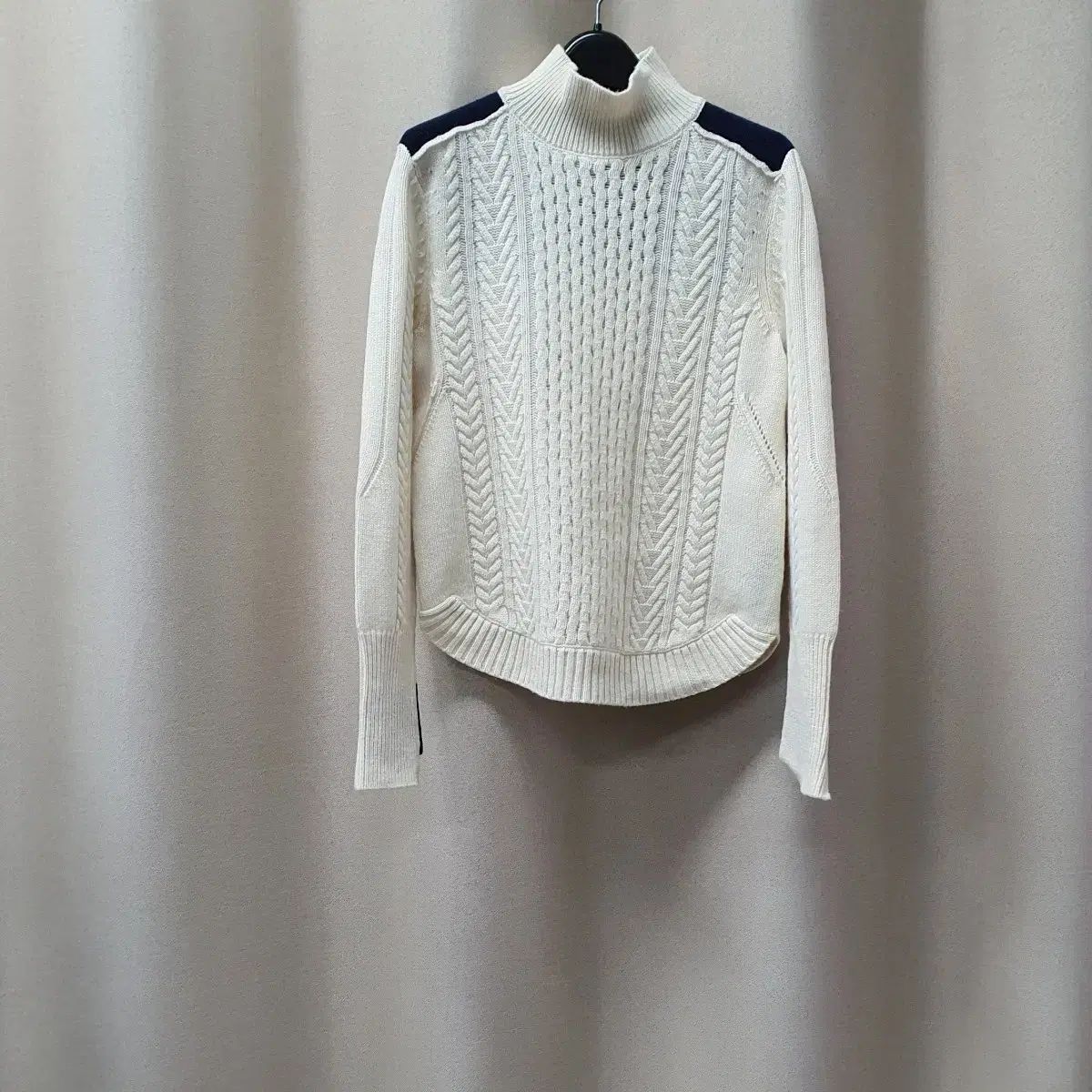 かわいいカシミア100 ハイネックセーター