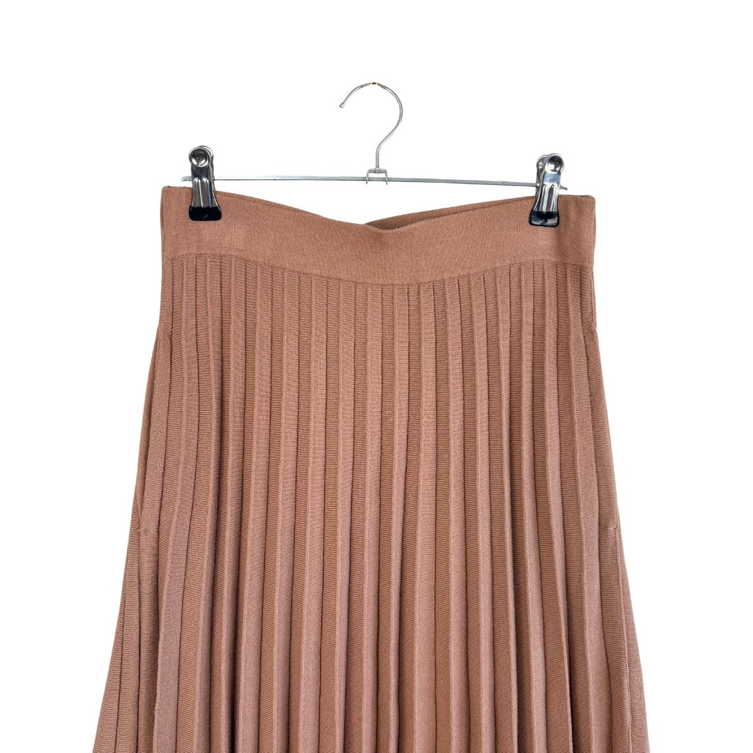 メルカリ市セール4点セット★ランバンオンブルー★パーカー　プリーツスカート　38 LANVIN en Bleu プリーツニットスカート 38 - メルカリ