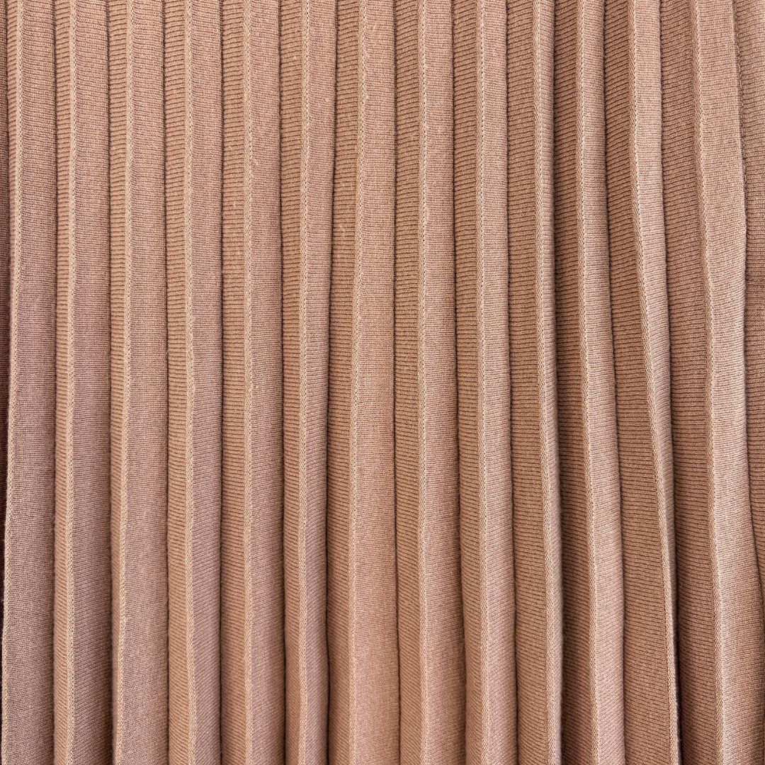 LANVIN en Bleu プリーツニットスカート 38 - メルカリ