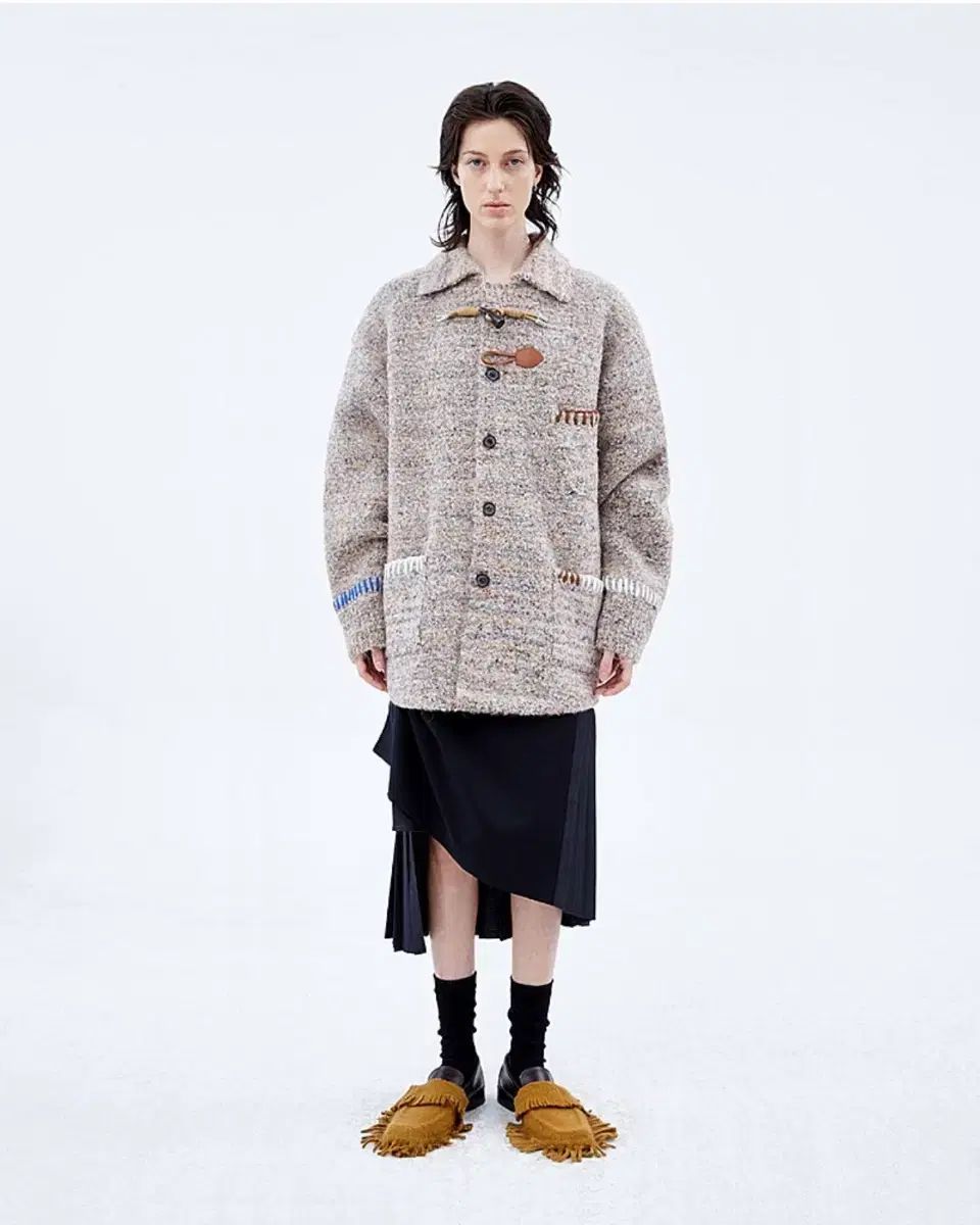 ADER ERROR アーダーエラー Oz knit jumper Beige A