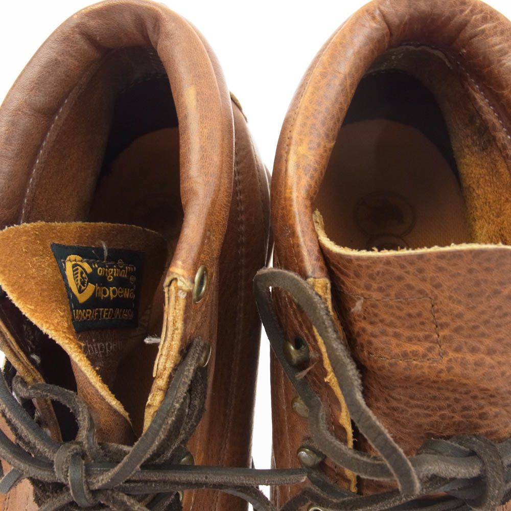 Chippewa チペワ 91074 LACE TO TOE レース トゥ レザー モンキー