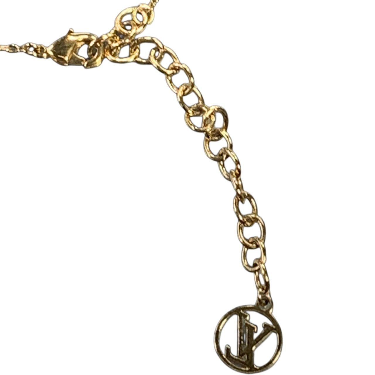 白髪】 Louis Vuitton コリエ 🎇 プレシャス ナノグラム ネックレス GP