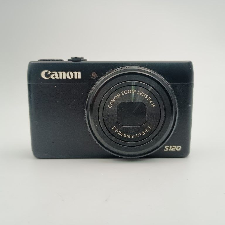 Canon PowerShot S 120 Black コンパクトデジタルカメラ 〇