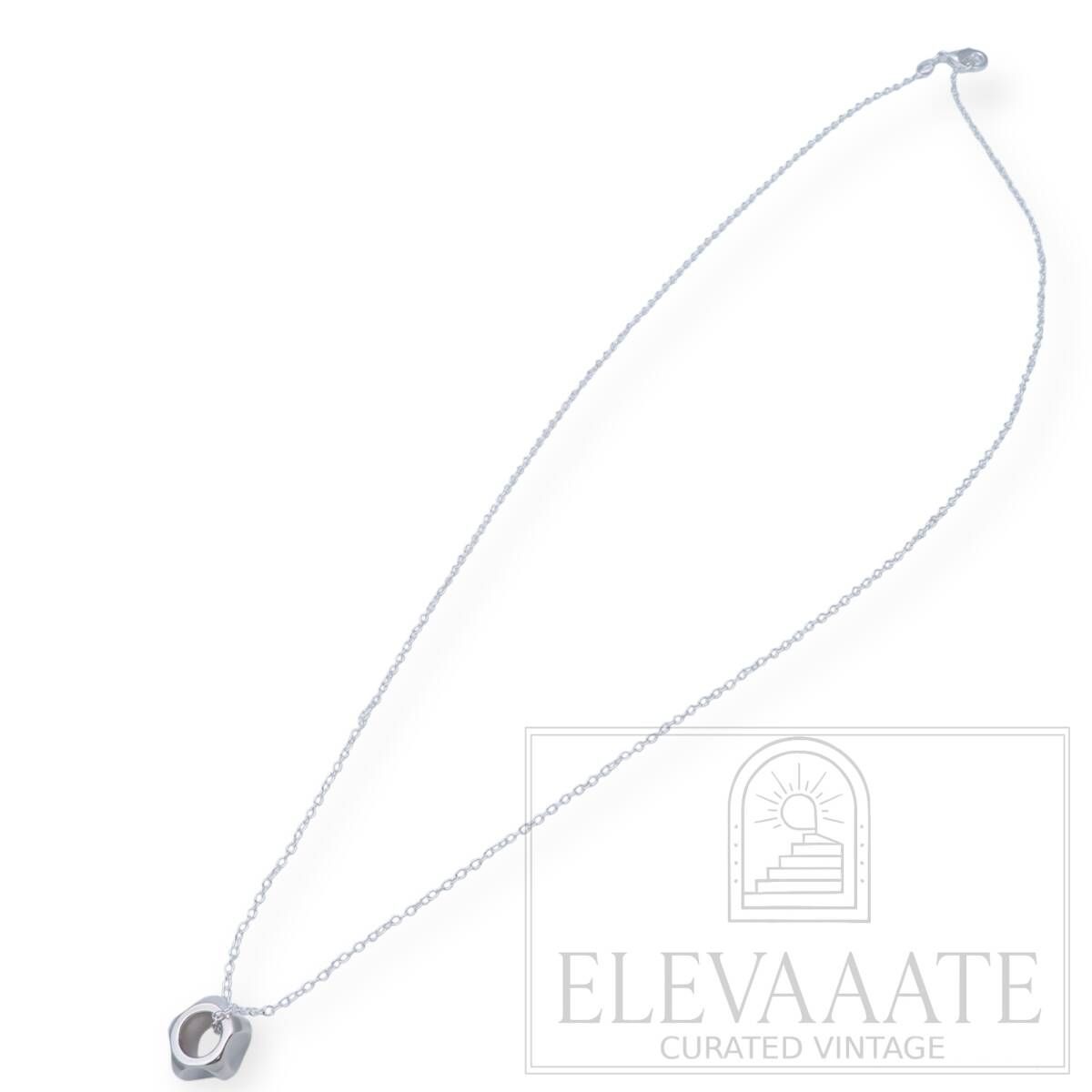 希少 美品 Tiffany&Co. ティファニー パロマグルーブ ナット シルバー 