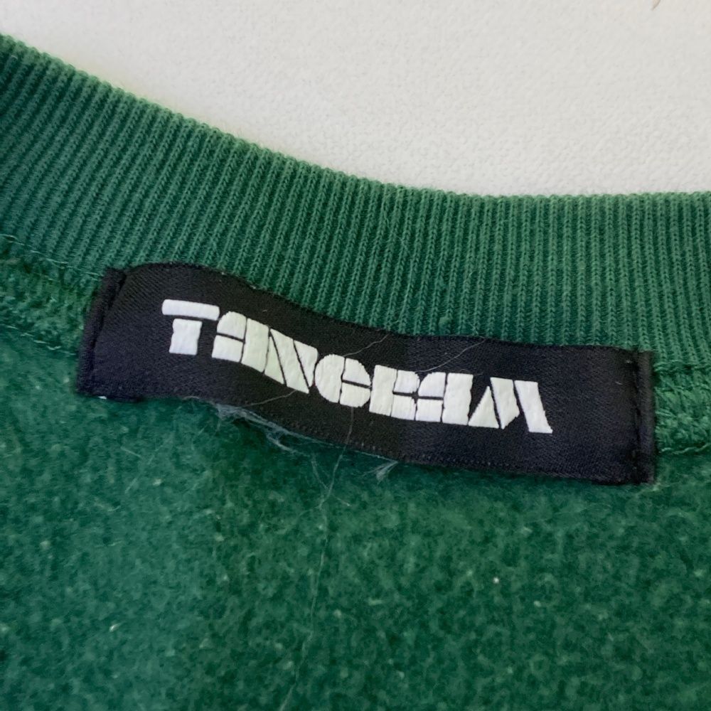 お値引き　TANGRAM メンズ　トレーナー　ゴルフ　M サイズ：M TANGRAM タングラム 裏起毛 スウェットトレーナー グリーン