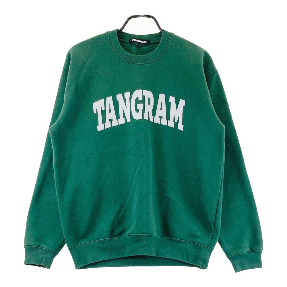 タングラム　tangram トレーナー　スウェット　グリーン　XL TANGRAM（タングラム） トレーナー スウェット ZOZOTOWN限定