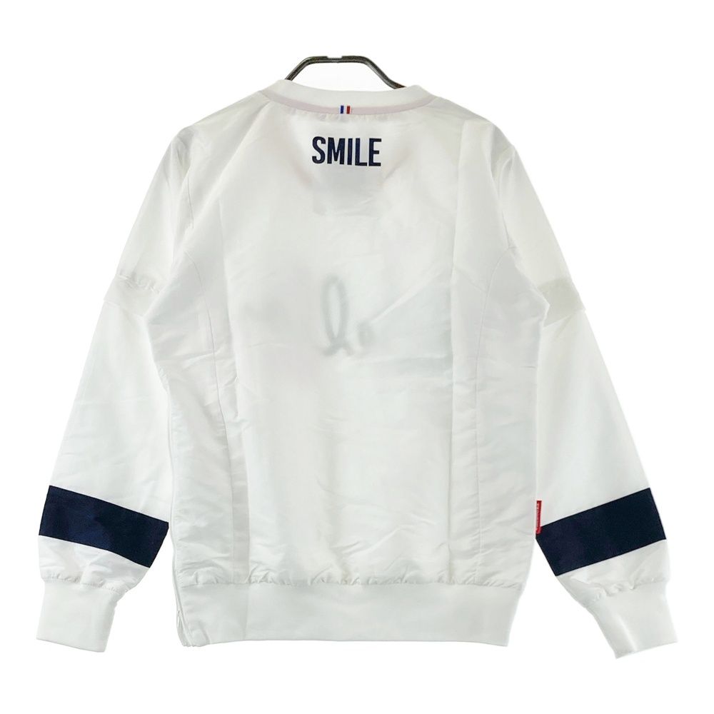 【SY32】人気背中ビッグロゴ×袖ロゴ 長袖ゴルフブルゾンジャケット LL 白 imgrc0094173435.jpg