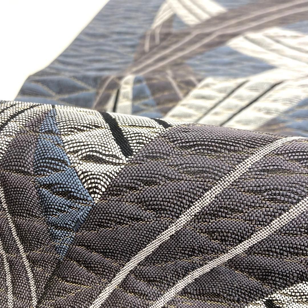 着物と帯 時流】F241012s◇正絹 しゃれ袋帯◇すくい織 洒落袋六通 美品