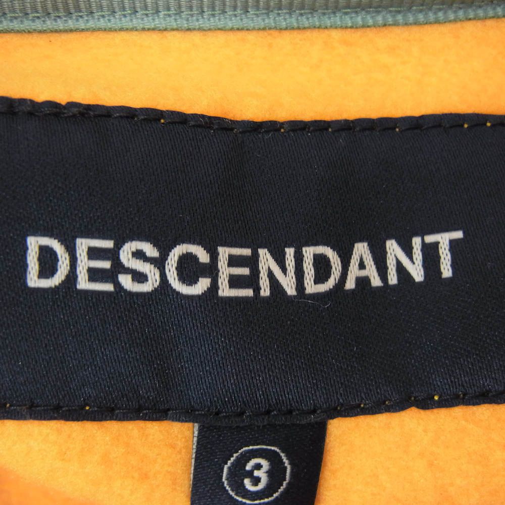 23AW ディセンダント　フリース　スナップ　23ATDS-CSM36 TEE FLEECE JACKET | DESCENDANT(ディセンダント) / アウター フリース