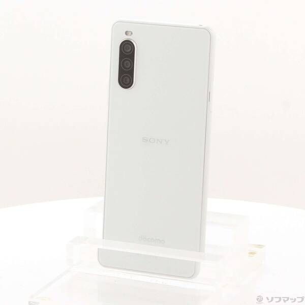 中古品〕 Xperia 10 II 64GB ホワイト SO-41A docomoロック解除SIM