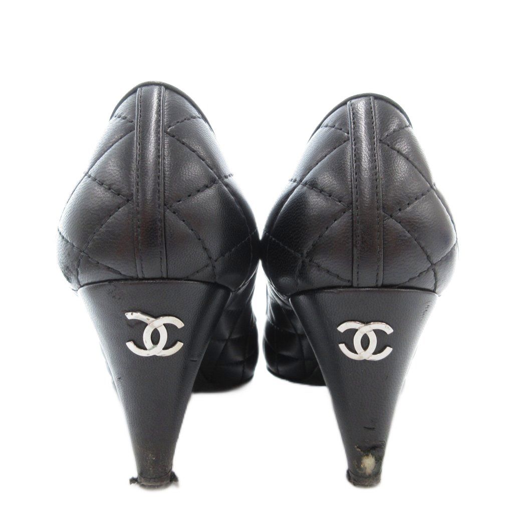 シャネル CHANEL マトラッセ パンプス 36C 23cm シューズ ハイヒール