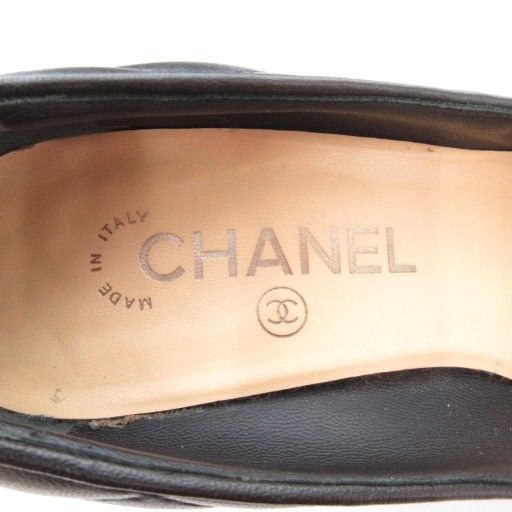シャネル CHANEL マトラッセ パンプス 36C 23cm シューズ ハイヒール