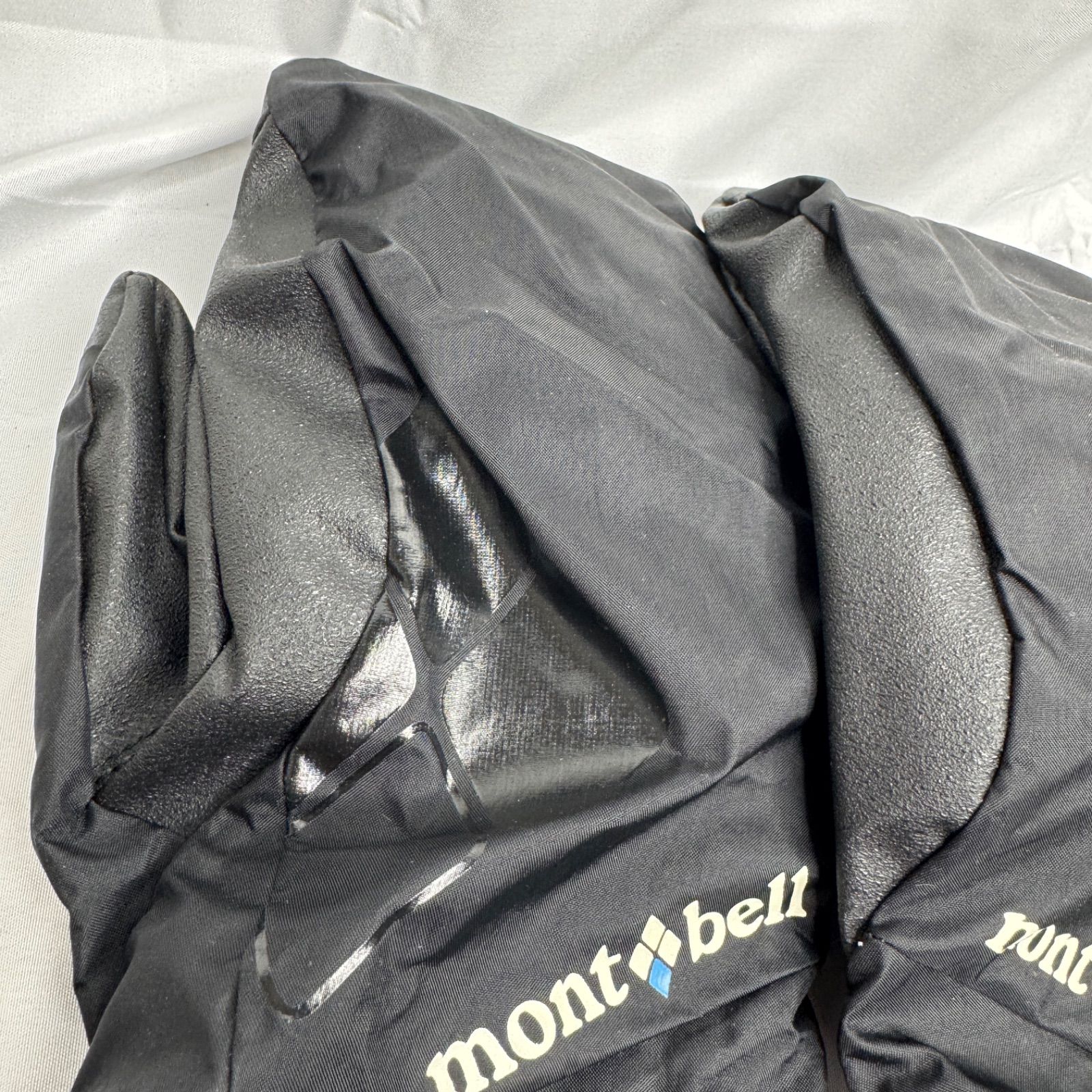 美品】モンベル オーバーミトン XL ブラック 1118181 ドライテック
