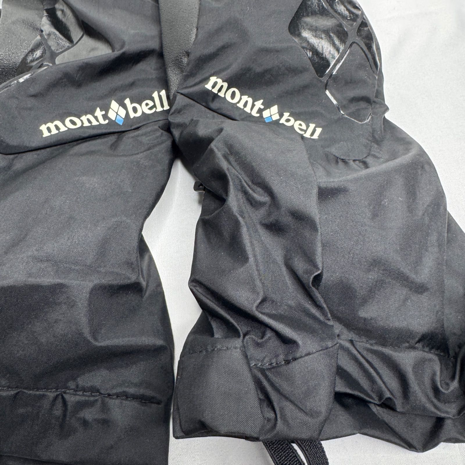 mont-bell スノーウェア 110 &手袋 美品】モンベル オーバーミトン XL ブラック 1118181 ドライテック