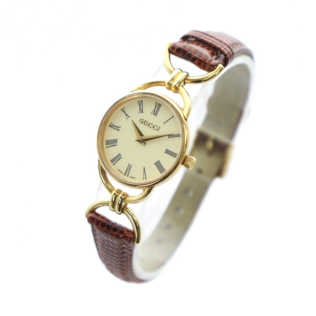 GUCCI 腕時計 オーバルケース 6000.2.L GUCCI 腕時計 オーバルケース 6000.2.L