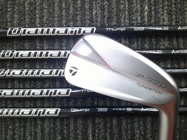 中古 アイアンセット テーラーメイド P770 2023/Diamana Thump 95(JP