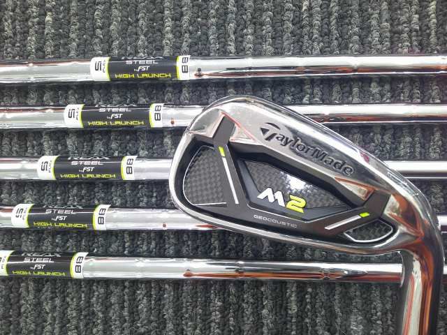 中古 アイアンセット テーラーメイド M2 2017/REAX88HLbyFST(US) 6本