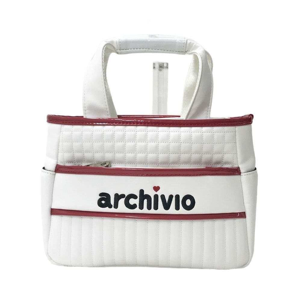 ARCHIVIO アルチビオ カートバッグ ファー ホワイト系 ARCHIVIO アルチビオ カートバッグ ファー ホワイト系 ARCHIVIO