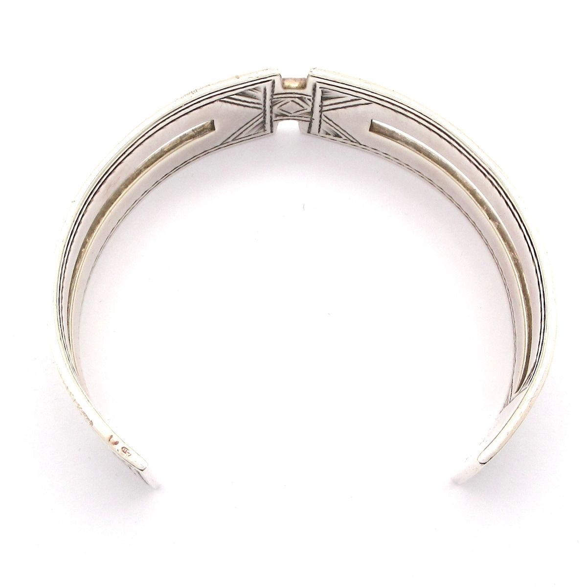HERMES(エルメス) バングル トゥアレグ シルバー サイズ:T4 - メルカリ