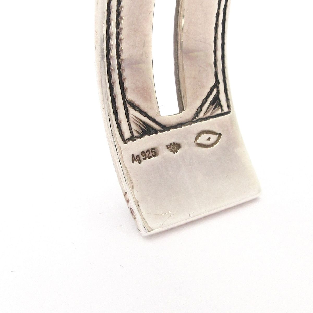 HERMES エルメス バングル トゥアレグ T4 シルバー925 HERMES（エルメス） 送料無料 トゥアレグ バングル ブレス 925