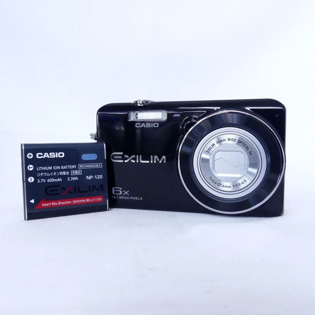 カメラ 美品動作確認済CASIO EXILIM EX-ZS20 コンパクトデジタルカメラ