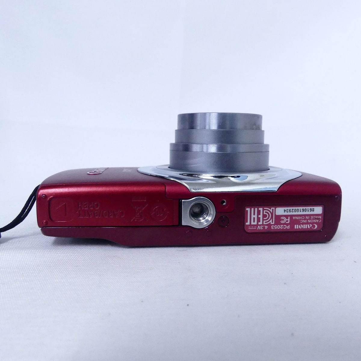 Canon キヤノン IXY 130 イクシー PC2053 レッド デジタルカメラ