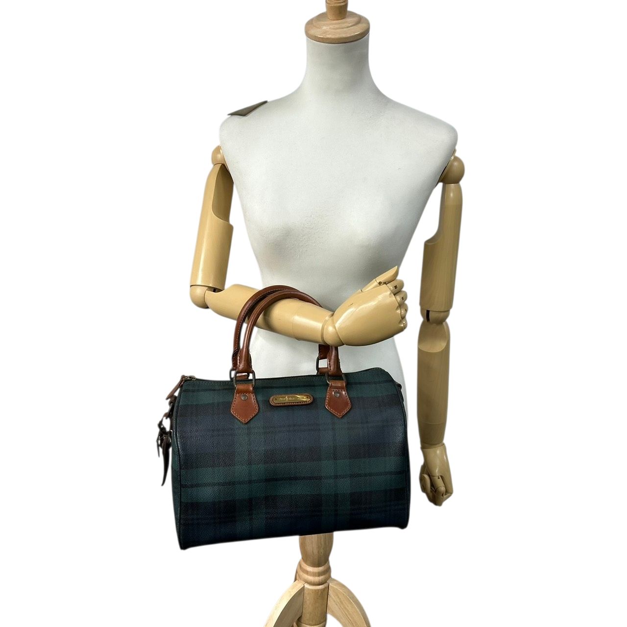 美品】ポロラルフローレン Polo Ralph Lauren ミニボストンバッグ