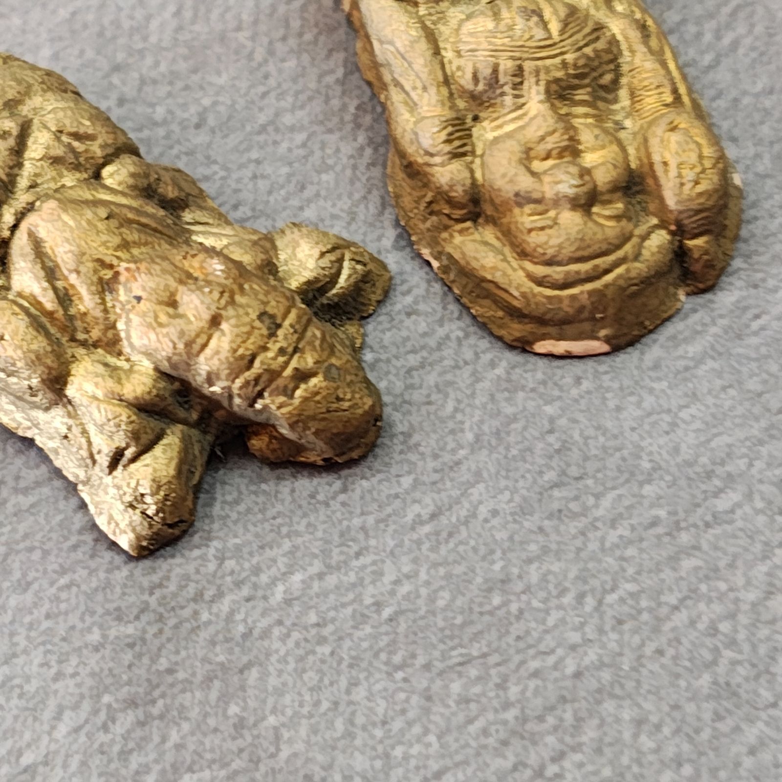 1 土人形 縁起物 大黒様 恵比寿様 七福神 郷土玩具 アンティーク