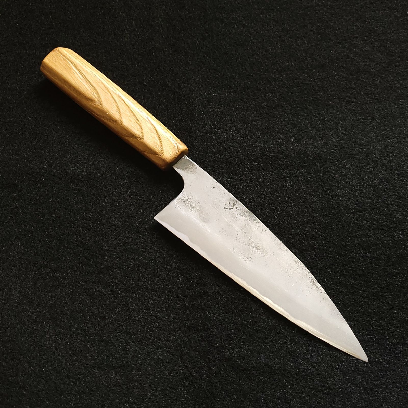 青紙1号 研ぎ直し 万能包丁 150㎜ 9385 月光作 日本製 １点物