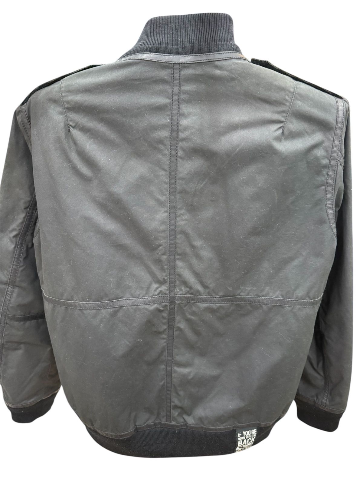 バックチャンネル Millerain■L-2B オイルド フライトジャケット L BackChannel バックチャンネル Millerain L-2B オイルド フライト