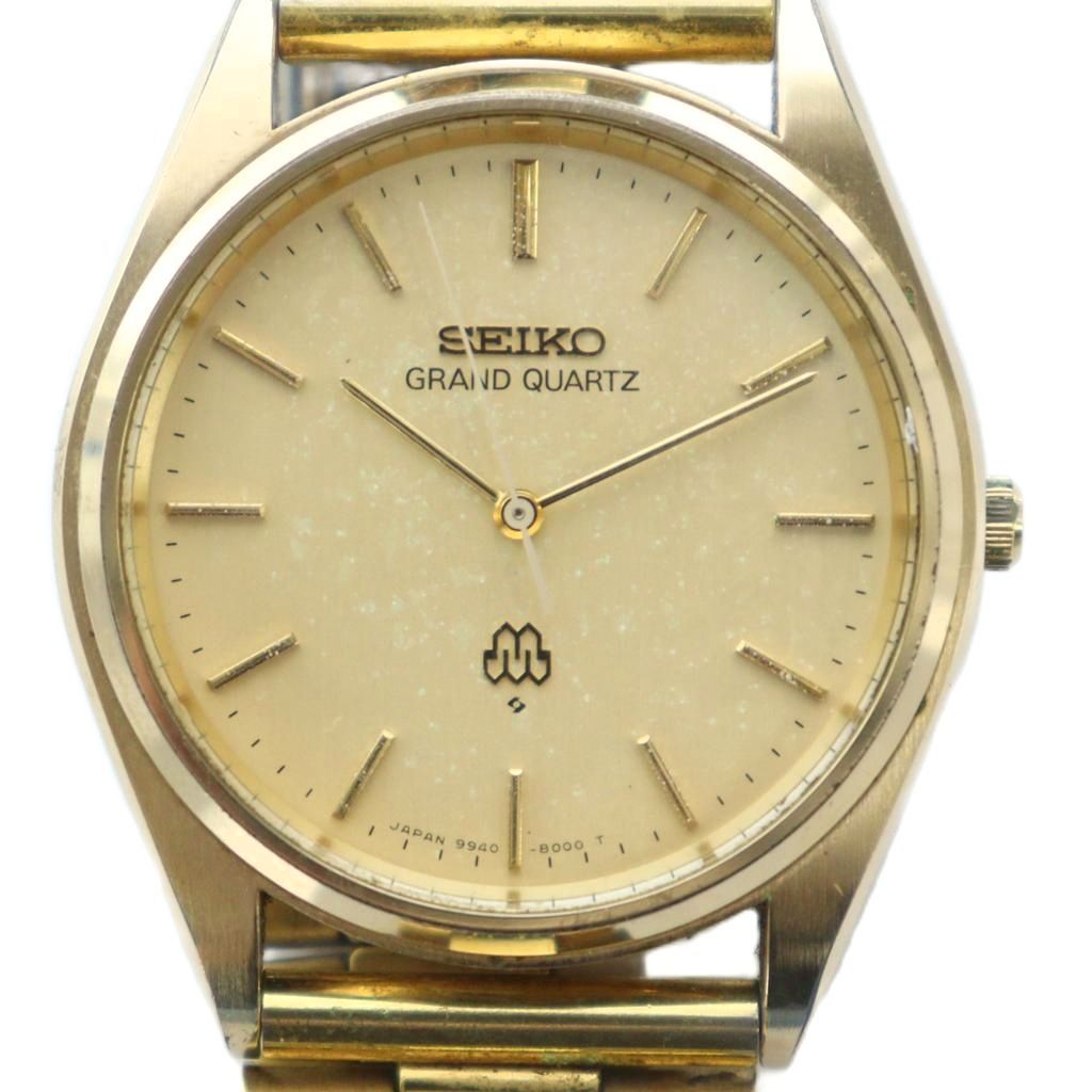 セイコー SEIKO GRAND QUARTZ グランドクォーツ 9940-8010 腕時計