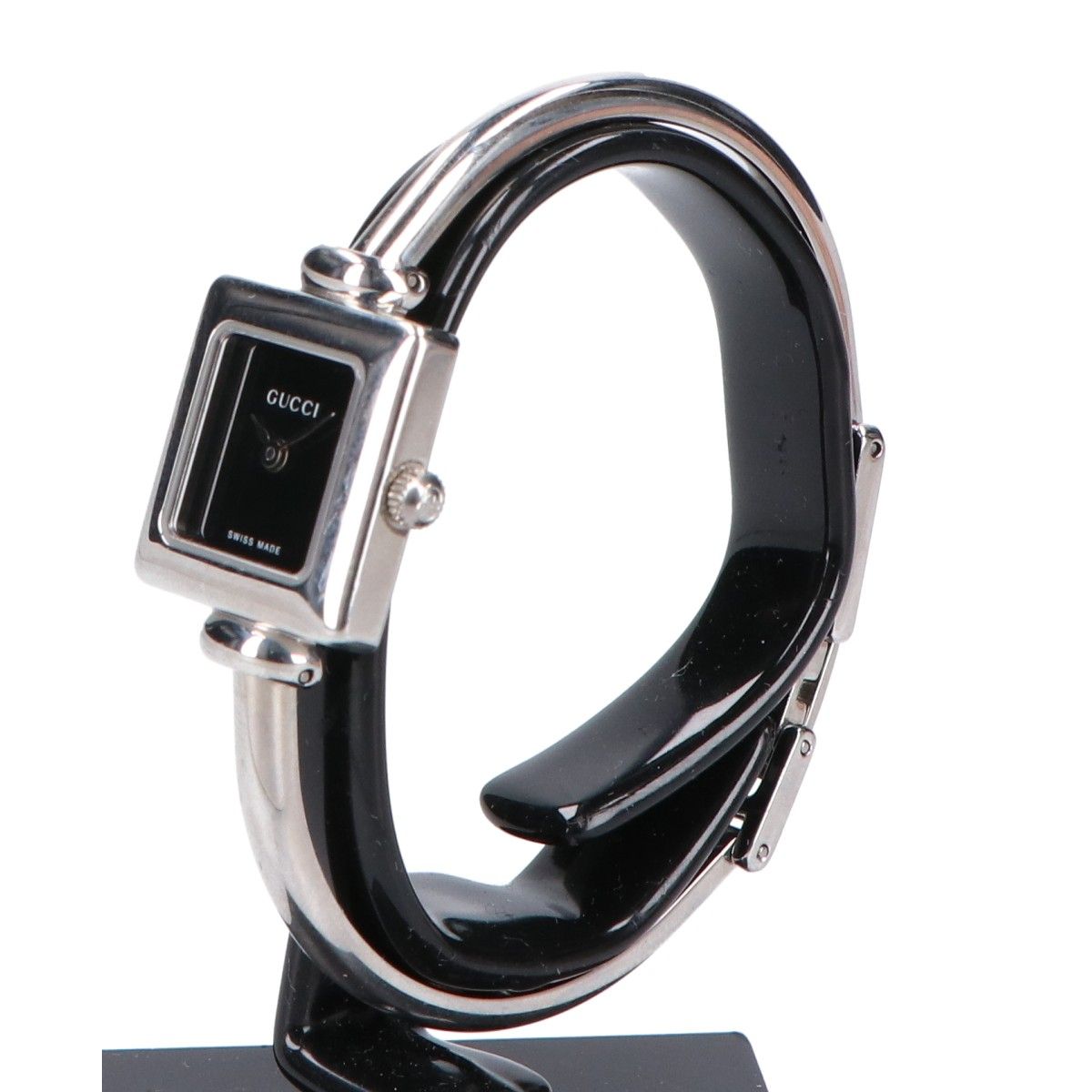  GUCCI グッチ 1900 L スウエアフェイス クオーツ バングルウォッチ| 腕時計(クォーツ) 腕時計(アナログ)