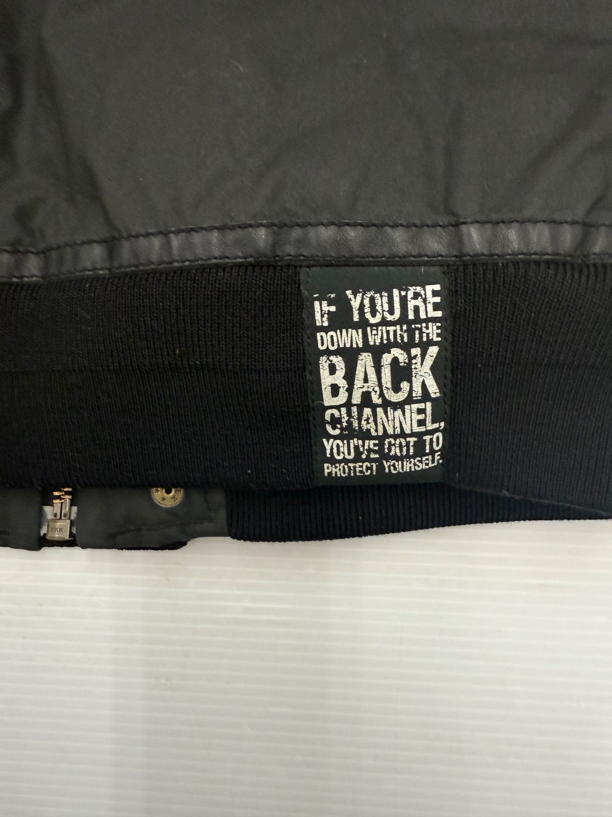 バックチャンネル Millerain■L-2B オイルド フライトジャケット L BackChannel バックチャンネル Millerain L-2B オイルド フライト