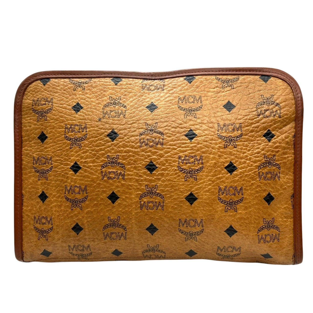 美品】エムシーエム MCM ヴィセトス クラッチバッグ セカンドバッグ