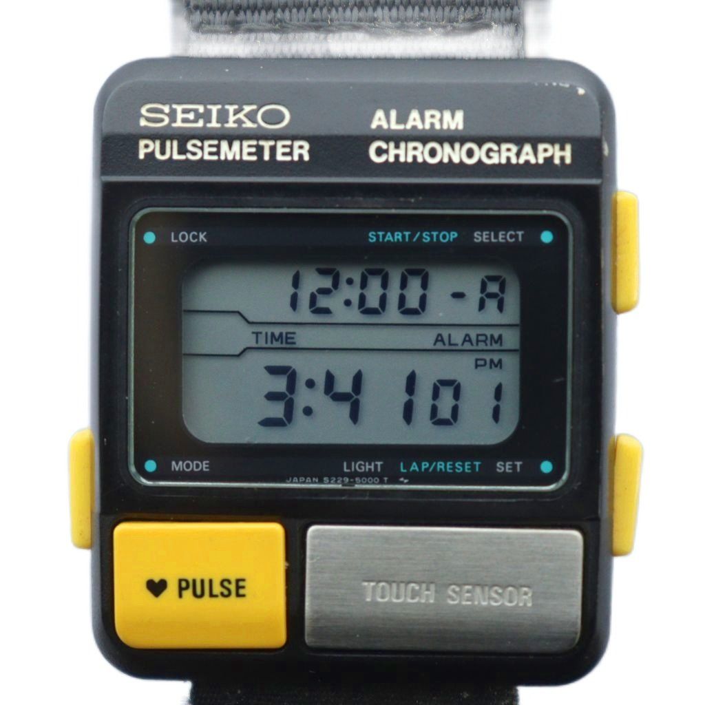 セイコー SEIKO PULSEMETER S229-5001 パルスメーター 腕時計 ウォッチ