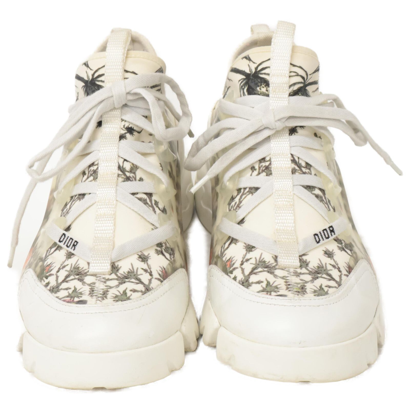 ✨美品✨ Christian Dior D-Connect フラワー スニーカー Christian Dior - Christian Dior D-Connect フラワー スニーカーの