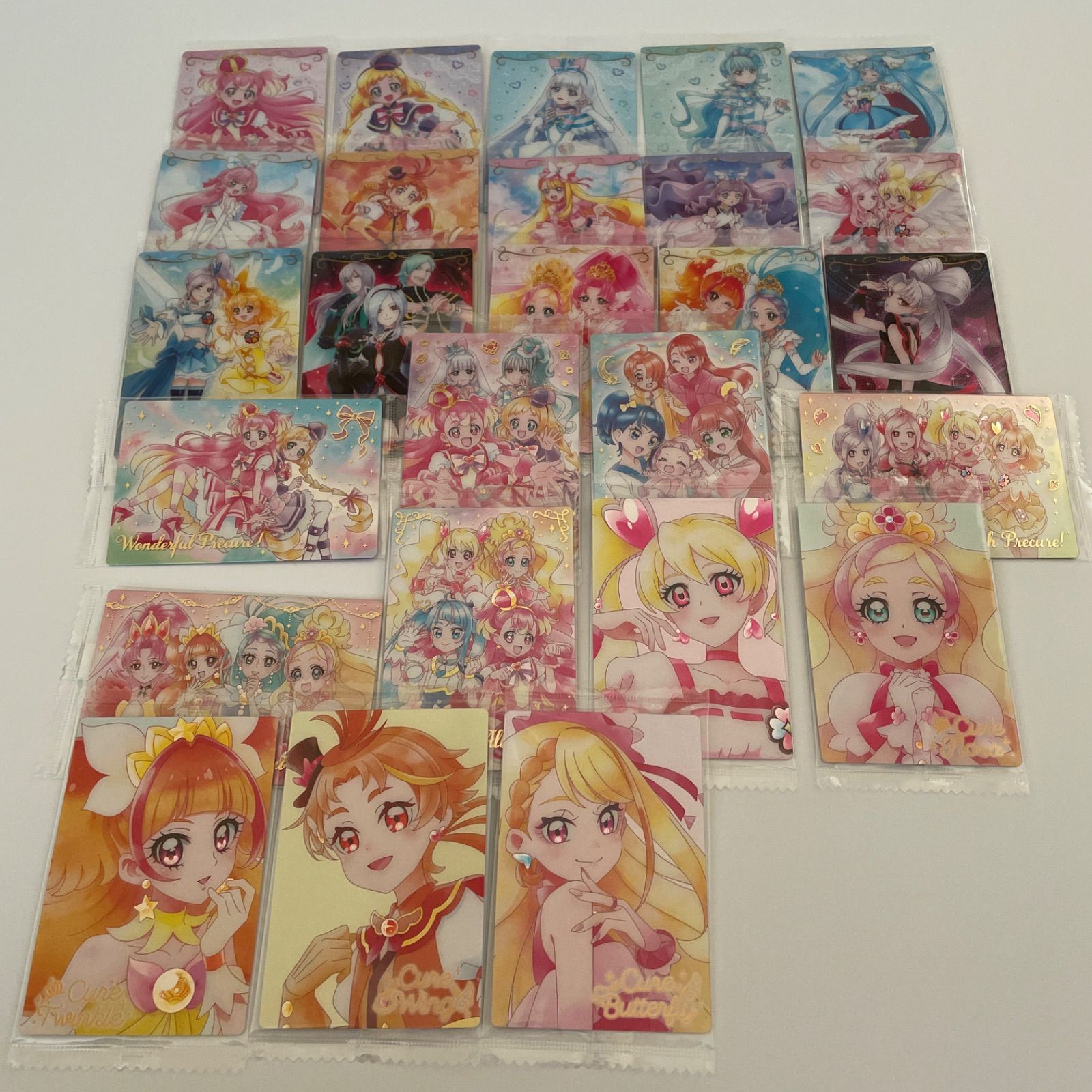 プリキュアカードウエハース9 フルコンプリート計26点 id 9 dτ